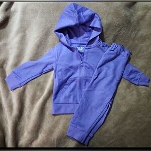 Little Star Organic sweatsuit 12mos